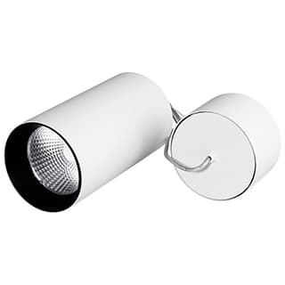 Светильник подвесной SP-POLO-R85-2-15W Day White 40deg (White, Black Ring) (Arlight, IP20 Металл, 3 
