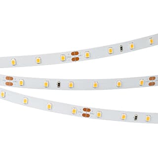 Светодиодная лента RT 2-5000 24V SUN Warm2700 (2835, 60 LED/m, LUX) (Arlight, 7.2 Вт/м, IP20)