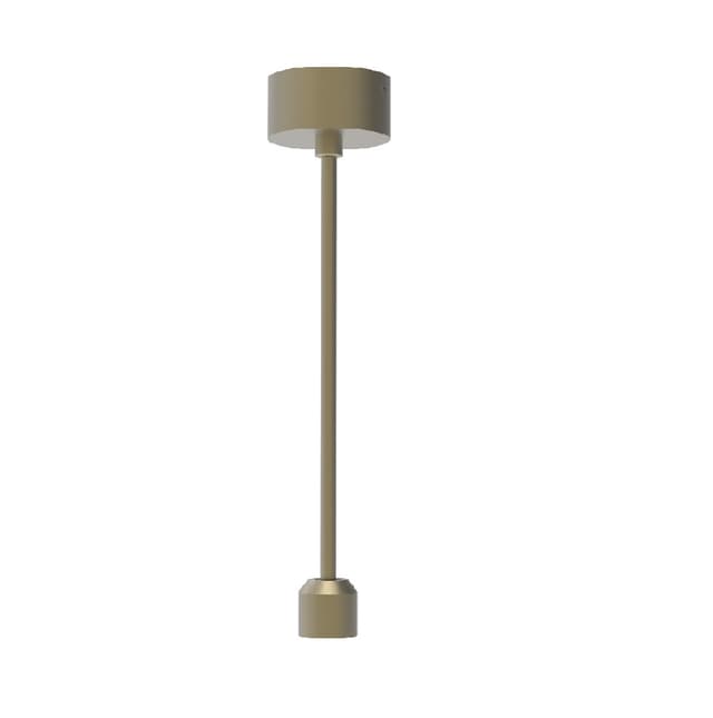 Подвес жесткий с питанием ART-APRIORI-ROD-A-L400-POWER (GD) (Arlight, IP20 Металл, 3 года)