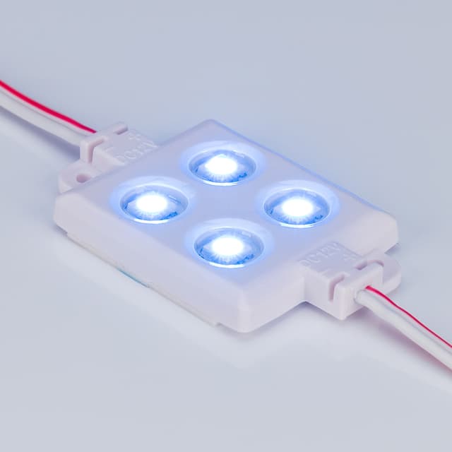 Модуль герметичный ARL-LM5050-4L-12V Blue (Arlight, Пластик)