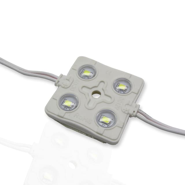 Светодиодный модуль квадратный 2835-4 М394 (1,44W, 12V, White)