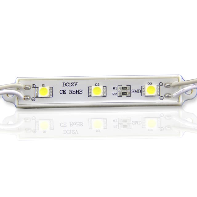 Светодиодный модуль линейный 5050-3 MOD6 (0,72W, 12V, white)