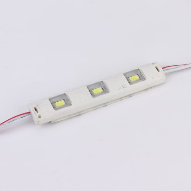 Светодиодный модуль линейный 5730-3 MOD44 (1,5W, 12V, cool white)