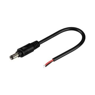 Коннектор выводной DC-MONO-2PIN-L150-M (JACK 5.5, LOCK) (arlight, -)