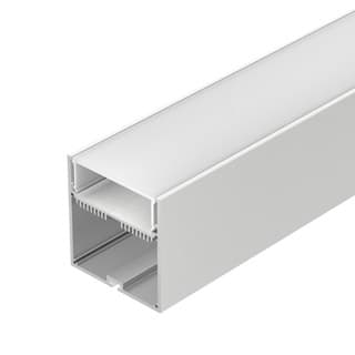 Профиль с экраном SL-LINE-7477-2500 WHITE+OPAL (arlight, Алюминий)