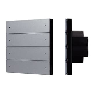 INTELLIGENT ARLIGHT Кнопочная панель SMART-DMX512-801-22-8G-8SC-DIM-IN Grey (230V, 2.4G) (IARL, IP20