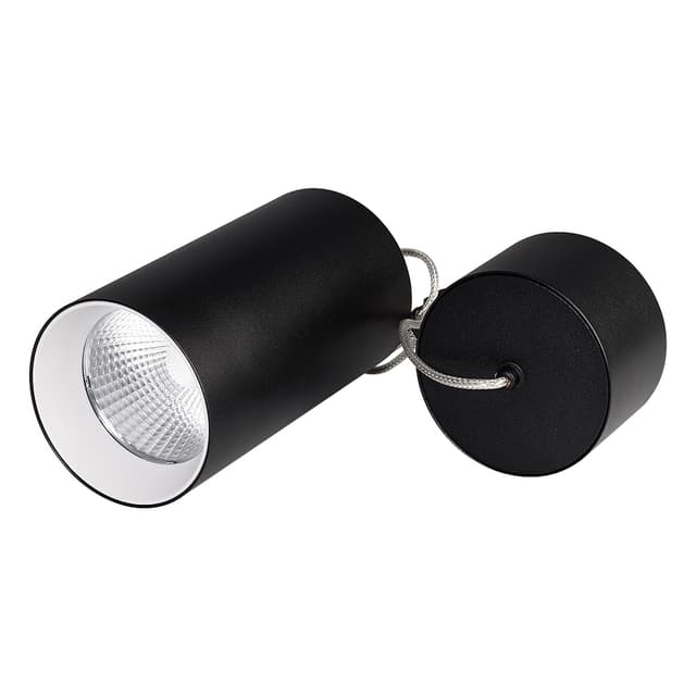 Светильник SP-POLO-HANG-R85-15W White5000 (BK-WH, 40 deg) (Arlight, IP20 Металл, 3 года)