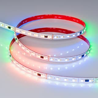 Светодиодная лента SPI-BA120-12mm 24V RGBW-Warm-PX6-BPT (16 W/m, IP20, 5060/2835, 5m)