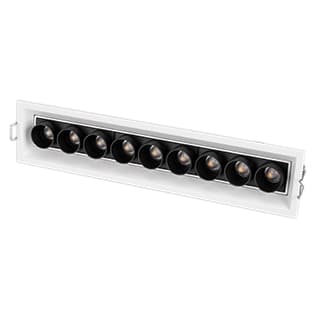Светильник MS-ORIENT-BUILT-TURN-TC-S67x300-20W Warm3000 (WH-BK, 30 deg, 230V) (Arlight, IP20 Металл,
